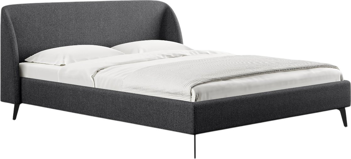 

Кровать Сонум Rosa 180x200 (рогожка графит)