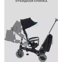 Детский велосипед MOWbaby Trixie MC055 (черный/зеленый)
