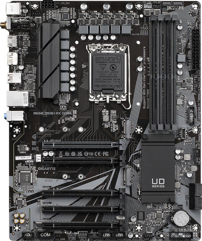 

Материнская плата Gigabyte B660 DS3H AX DDR4 (rev. 1.0)