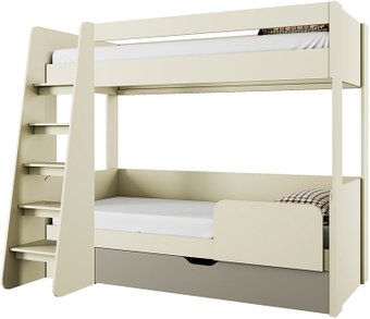 Двухъярусная кровать Anrex Modern 90x200 711356 (персидский жемчуг/ирландский ликер)