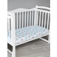 Простыня Amarobaby Ежики AMARO-5102-Ez