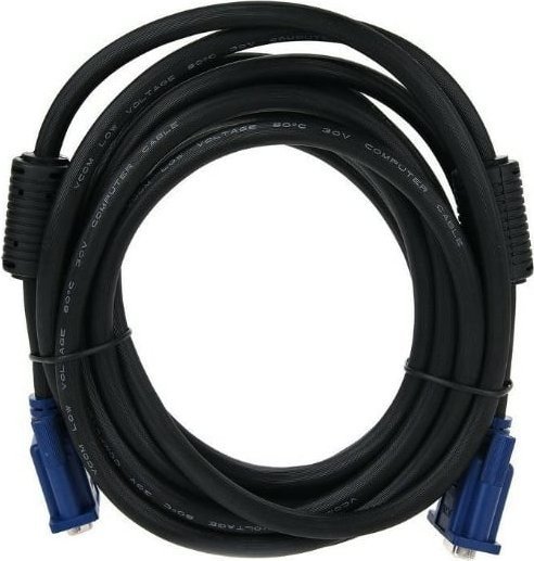 

Удлинитель VCOM VVG6460-5MO VGA - VGA (5 м, черный/синий)
