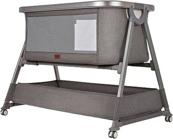 Приставная детская кроватка Nuovita Accanto Vanni (серый)