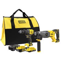 Stanley SFMCK216MDS (шуруповерт, перфоратор, 2 АКБ, кейс)