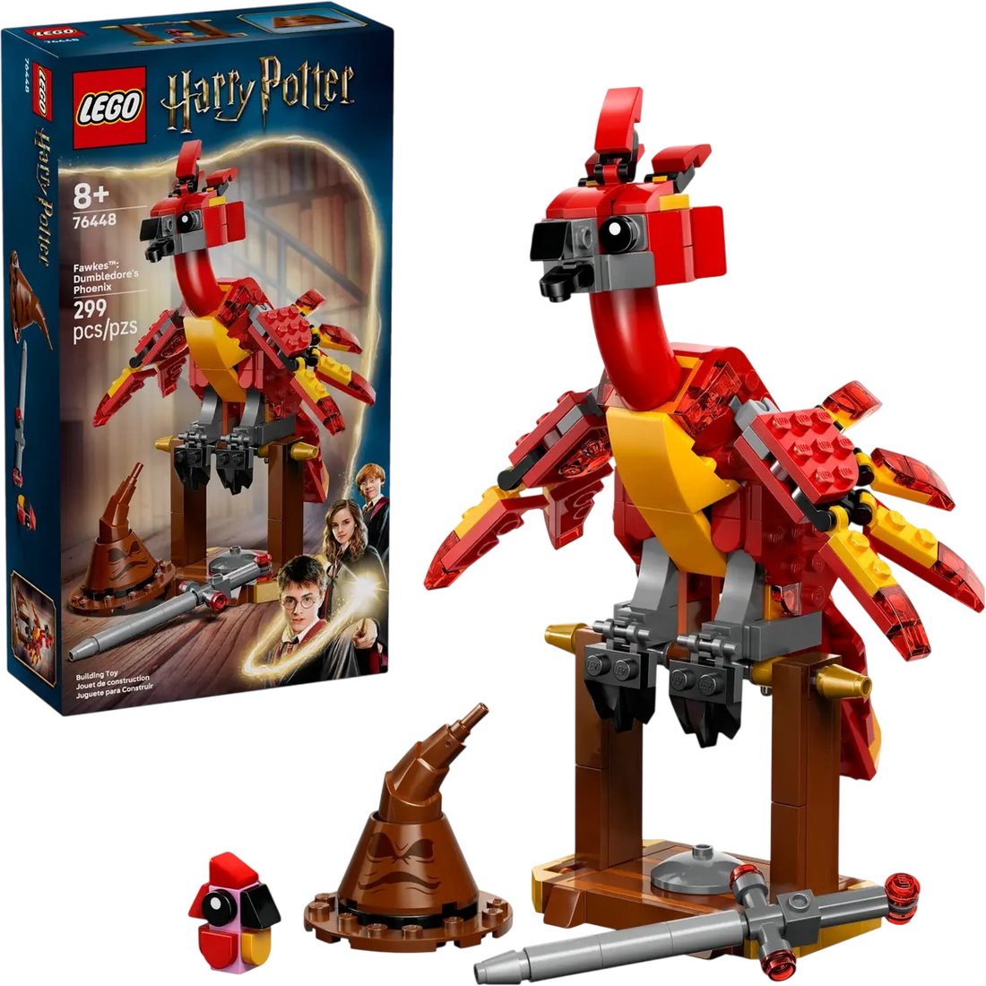 

Конструктор LEGO Harry Potter 76448 Фоукс - Феникс Дамблдора