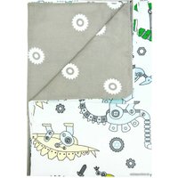 1.5-спальный комплект постельного белья Amarobaby Time to Sleep Дино AMARO-3403-Di (белый/зеленый)