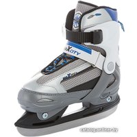Роликовые коньки MaxCity Enigma Combo Boy (р. 30-33, серый/синий)