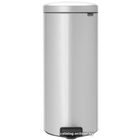 Мусорное ведро Brabantia Pedal Bin NewIcon 30 л (серый металлик)