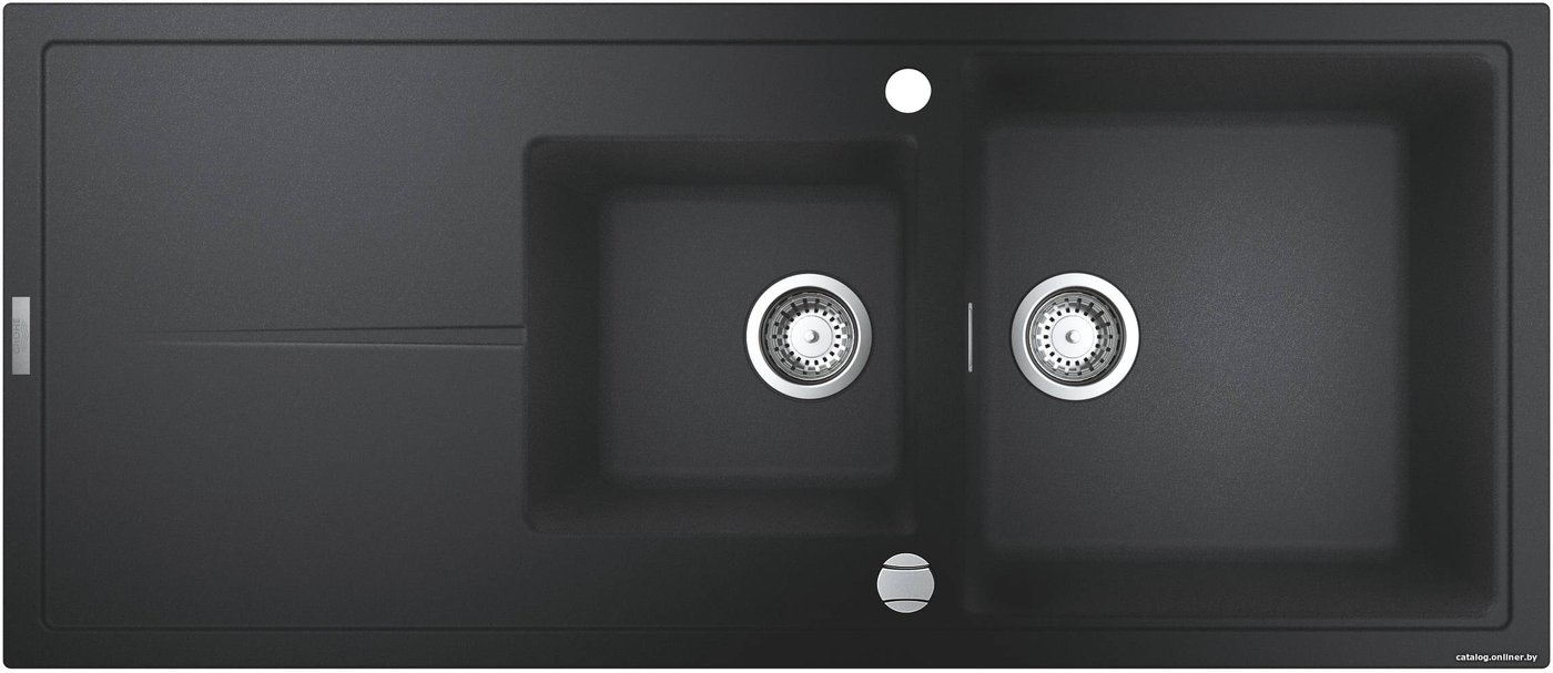 Кухонная мойка Grohe K400 80-C 116/50 1.5 31643AP0 (черный гранит)