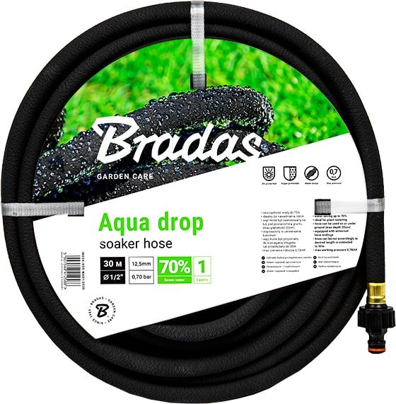 

Сочащийся шланг Bradas Aqua-Drop WAD1/2025 (1/2", 25 м)