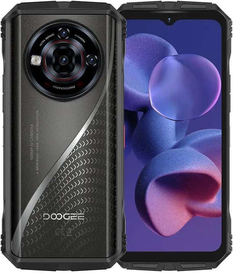 Телефон Doogee S118 Pro 8GB/512GB (черный/серебристый)