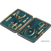 Набор для маникюра и педикюра Dewal 906GREEN (зеленый)