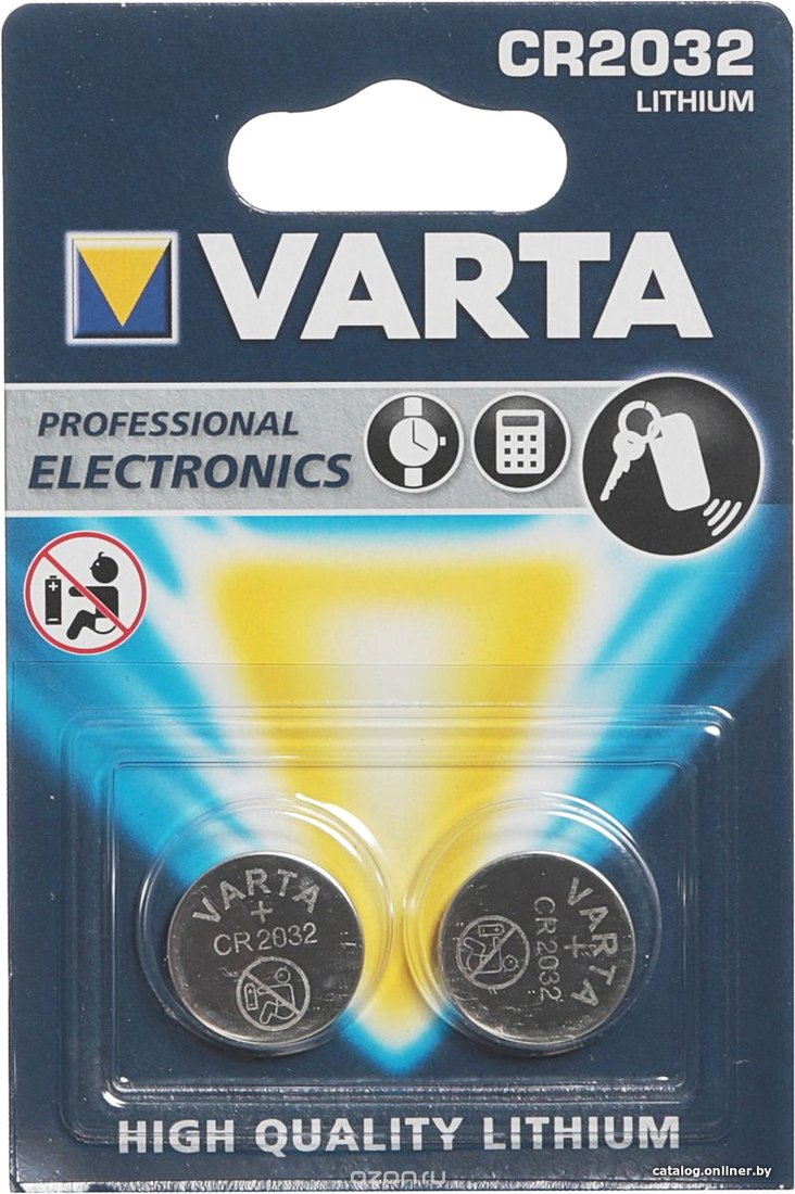 Батарейка Varta CR2032 2 шт.