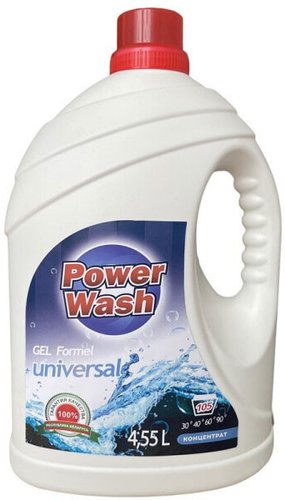 Гель для стирки Power Wash Universal (4.55 л)