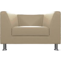 Интерьерное кресло Brioli Дедрик (экокожа, L7 бежевый)