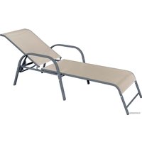 Шезлонг Halmar Mosler (серый/темно-серый)