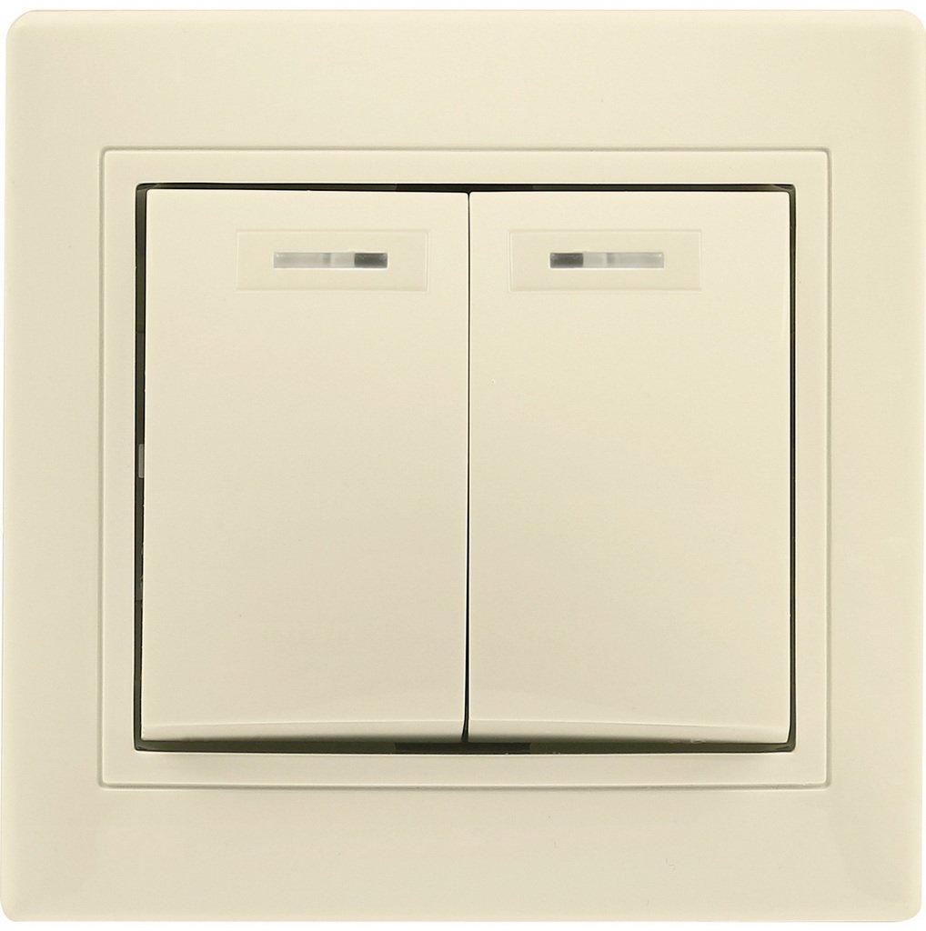 

Выключатель SmartBuy Венера SBE-01i-10-SW2-1-c