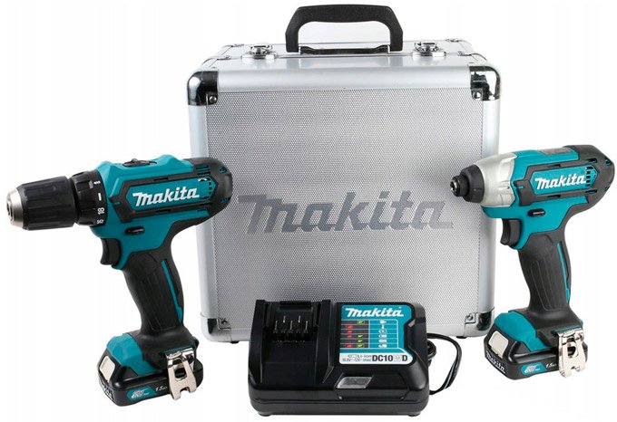 

Makita CLX224X (шуруповерт, винтоверт, 2 АКБ, кейс)