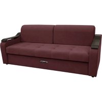 Диван Сириус Лидер-4 ППУ (Eva 15 велюр темно-бордовый)