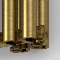 Стальной трубчатый радиатор Сунержа Эстет-00 EU50 1800х270 6 секций (состаренная латунь)