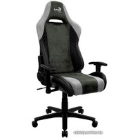 Игровое (геймерское) кресло AeroCool Baron Hunter Green (черный/зеленый)