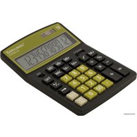 Бухгалтерский калькулятор BRAUBERG Extra 12-BKOL 250471 (черный/оливковый)