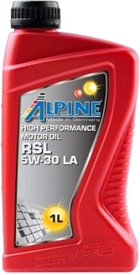 Моторное масло Alpine RSL 5W-30LA 1л