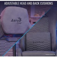 Игровое (геймерское) кресло AeroCool AeroSuede (серый)