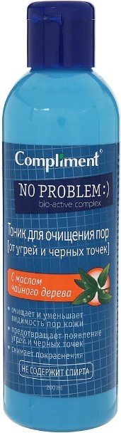 

Compliment Тоник для лица No Problem Для очищения пор (200 мл)