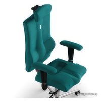 Офисное кресло Kulik System Elegance (азур, аквамарин с подголовником)