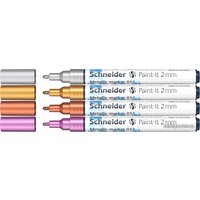 Набор маркеров Schneider Paint-It 011 ML01111501 (4 цвета)