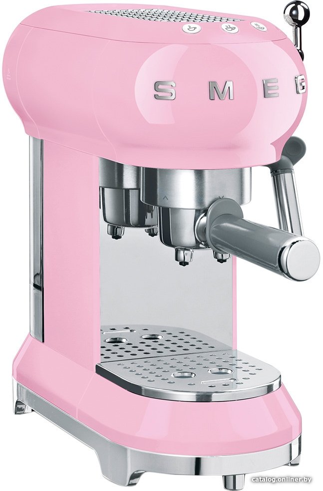 Рожковая кофеварка Smeg ECF01PKEU