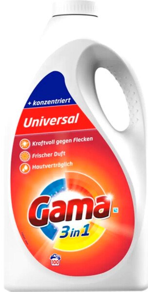 Гель для стирки Gama Универсальный 4.5 л