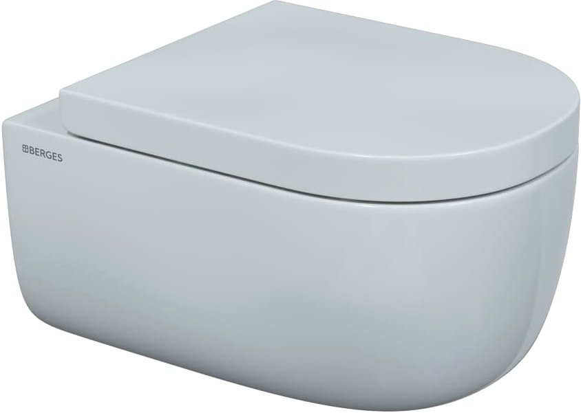 

Унитаз подвесной Berges Wasserhaus Ego XL Rimless + Toma SO 082124