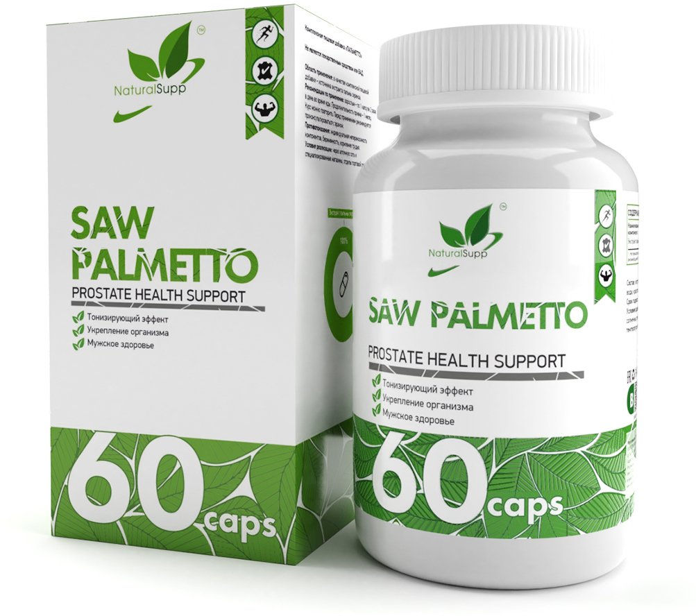 

БАД NaturalSupp Со Пальметто (Saw Palmetto), 60 капсул