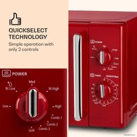 Микроволновая печь Klarstein Caroline (красный)