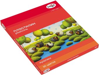 Пластилин Гамма Мультики 210119_04 (30 цв)