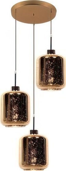 

Подвесная люстра Lumina Deco Alacosmo LDP 6811-3 RD GD