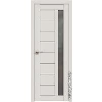 Межкомнатная дверь ProfilDoors 37U R 70x200 (дарквайт, стекло графит)