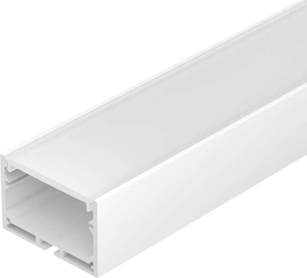 Алюминиевый профиль Arlight SL-LINE-4932-2500 WHITE+OPAL 036304