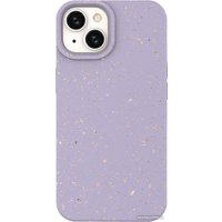 Чехол для телефона Case Recycle для iPhone 14 (фиолетовый матовый)