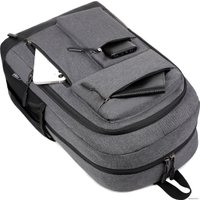 Городской рюкзак Miru Sallerus 15.6 (серый)