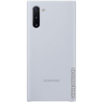 Чехол для телефона Samsung Silicone Cover для Samsung Galaxy Note 10 (серебристый)