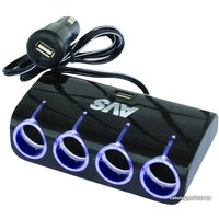 Автомобильное зарядное AVS CS410U