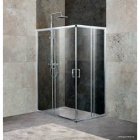 Душевой уголок BelBagno UNIQUE-A-2-85/100-P-Cr 85-100х85-100 (матовое)