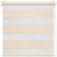 Рулонные шторы АС МАРТ Баланс 59x200 (персиковый)