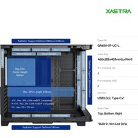 Корпус XASTRA QR600 0F-UC (черный)