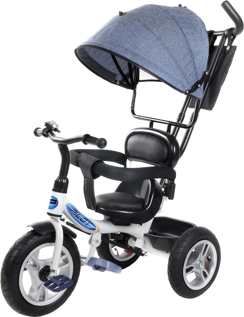 

Детский велосипед Trike Pilot PTA1LB 12/10" 2020 (синий лен)