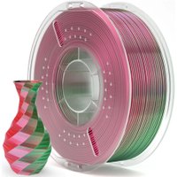 Филамент Elegoo PLA Silk (1.75 мм, 1 кг, зелено-красный)