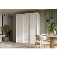 Шкаф-купе Евва Престиж без зеркал ПР-4D2Z3S (бодега белый)